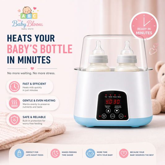 Baby Bloom Smart Bottle Warmer & Sterilizer Pro