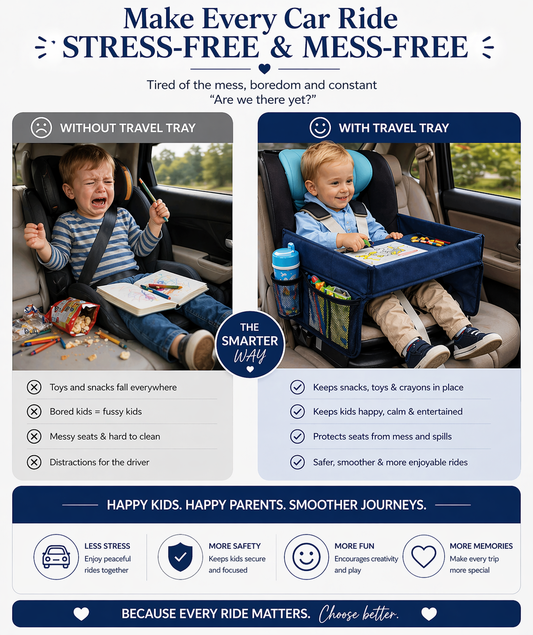 Baby Bloom Travel Snack & Play Tray